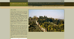 Desktop Screenshot of florencecustomtours.com